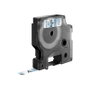 Dymo S0720670 Ruban Étiquettes D1 9mm x 7m Transparent Texte Noir Polyester pour LabelManager LabelWriter 450 DUO