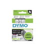 Dymo S0720670 - Ruban d'étiqueteuse, couleur noir sur transparent, référence 40910