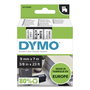 Dymo D1 Ruban d'étiquetage 9 mm x 7 m Noir sur Blanc