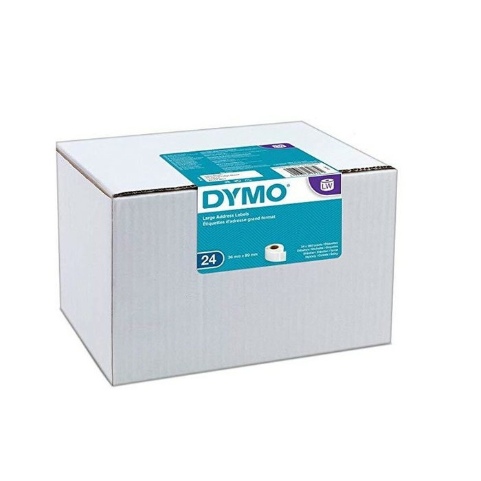 Dymo DYMO Label 13187 Blanc, Pack de 24