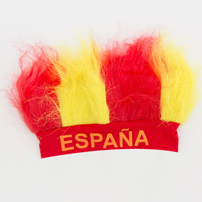 Bonnet Perruque Drapeau Espagne Bonnet Perruque Drapeau Espagne