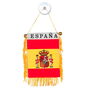 Fanion Espagne avec Ventouse