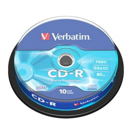 Verbatim CD-R Extra Protection 700MB 52x (10 Unités)
