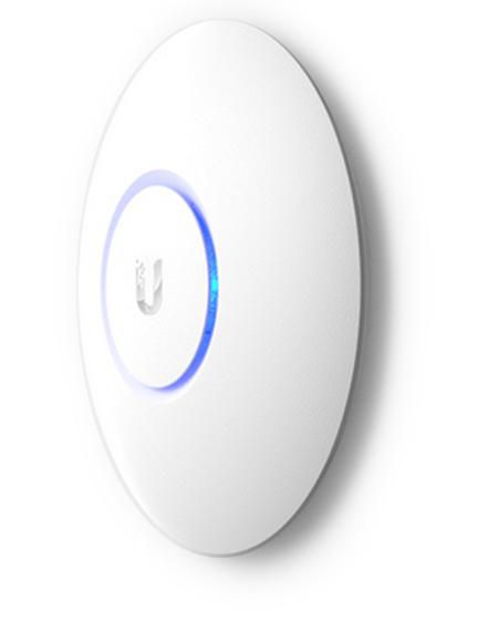 Ubiquiti UAP-AC-PRO - Point d'accès Wi-Fi AC dual band (2.4GHz/5GHz) 802.11ac, 3x3 MIMO, pour intérieur/extérieur, PoE/PoE+, USB 2.0