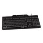 Cherry KC 1000 SC Noir QWERTY Espagnol avec lecteur de cartes intelligentes