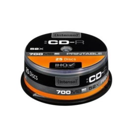 Intenso CD-R Imprimable 700 MB 52x (25 unités)