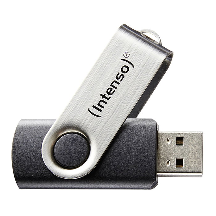Intenso Clé USB Basic Lápiz 2.0 8 GB Noir/argent