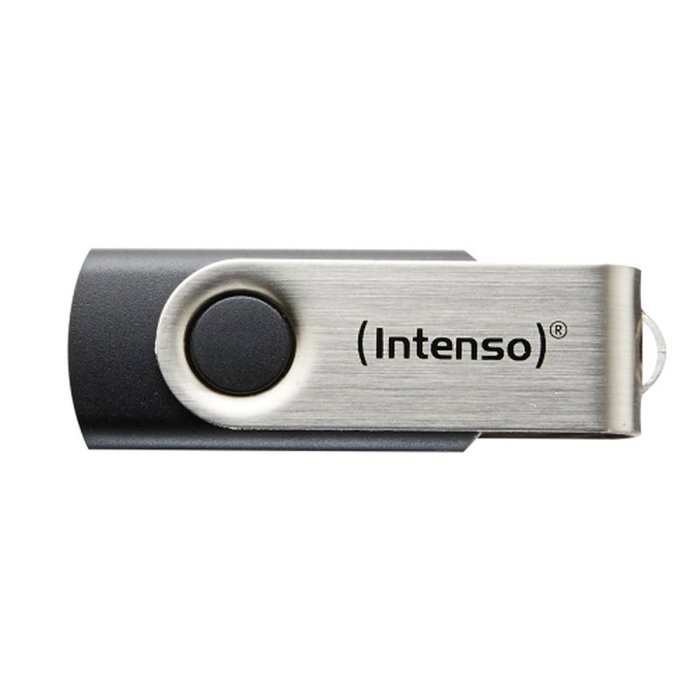 Intenso Basic 8GB Clé USB 2.0 Noir/Argent Intenso Basic 8GB Clé USB 2.0 Noir/Argent