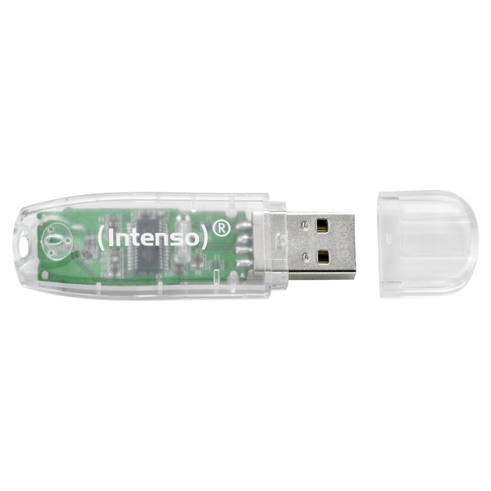 Intenso Rainbow Line 32 GB USB 2.0 - Transparent