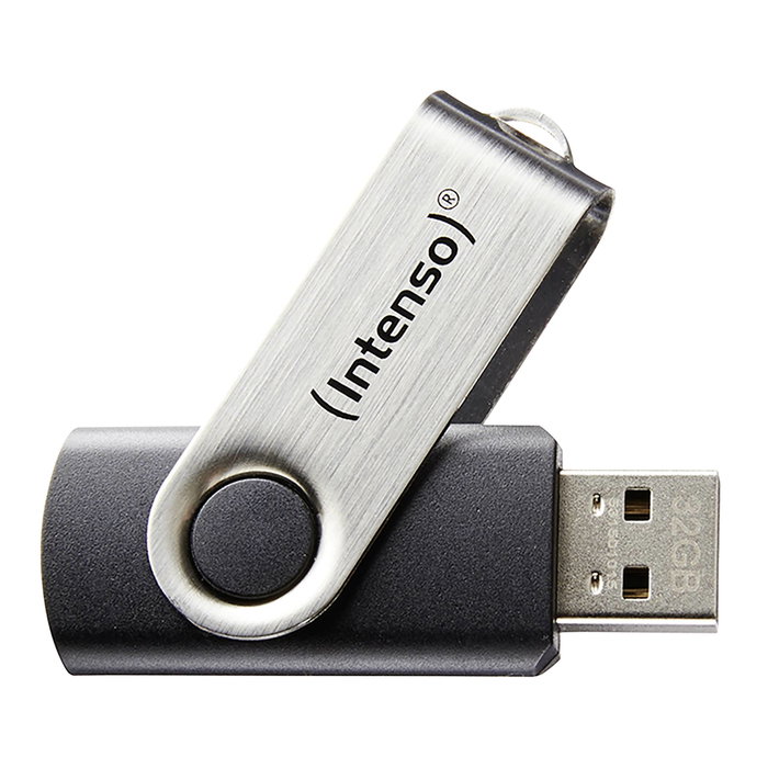 Intenso Memoria USB 2.0 Basic Line 16GB Noir/argent