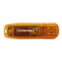 Intenso 3502490 Clé USB 2.0 Rainbow 64 Go Orange Transparent