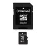 Intenso 3413470 Carte Mémoire MicroSD 16 Go Classe 10 avec Adaptateur