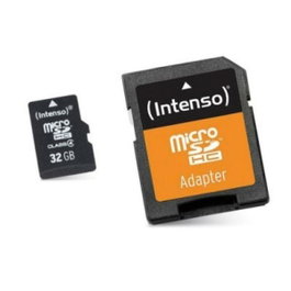 INTENSO Carte Mémoire Micro SD avec Adaptateur 3413480 32 GB