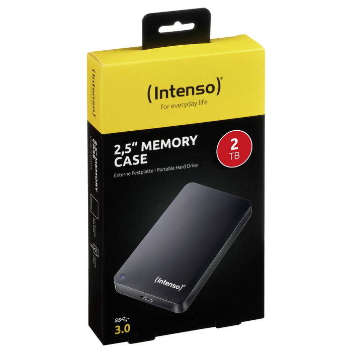 Intenso Disco duro externo HDD 2 To 2,5 pouces USB 3.0 Noir