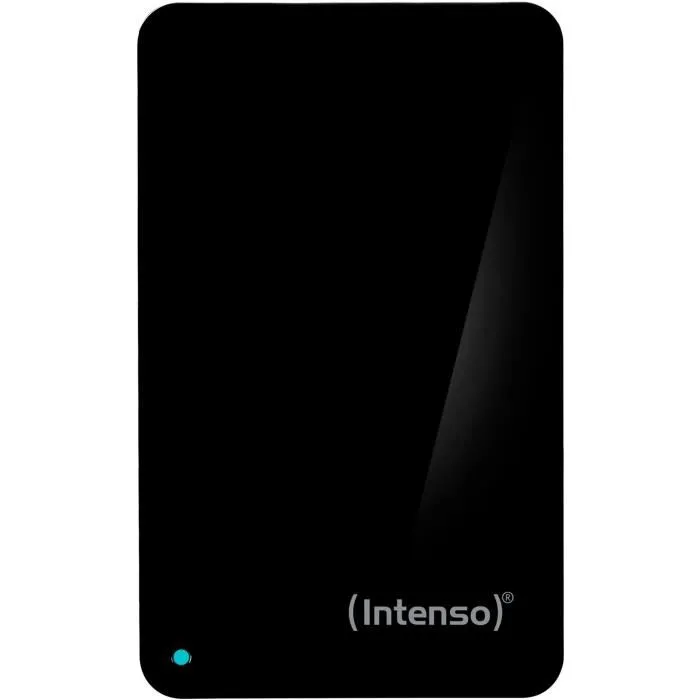 Intenso Memory Case 2To Disque Dur Externe HDD 2.5 Pouces USB 3.0 pour Sauvegarde de Données Portable