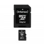 Intenso 3413490 Carte Mémoire Micro SD Classe 10 64 Go avec Adaptateur