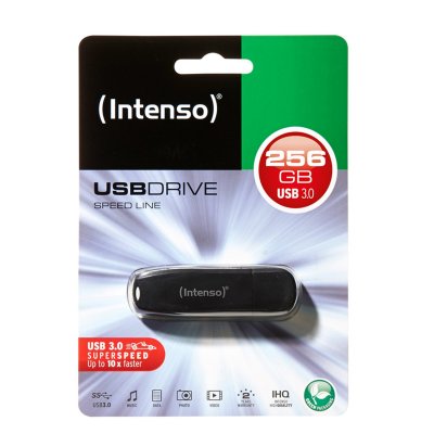 Intenso 3533492 Clé USB 3.2 Speed 256 Go Noir