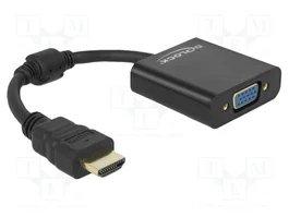DELOCK Convertisseur HDMI vers VGA Full HD 1080p