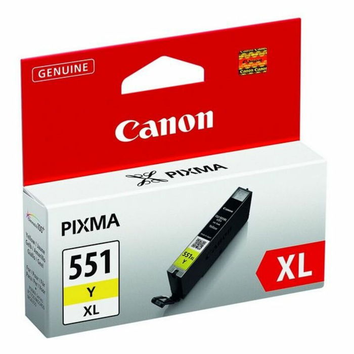 Canon CLI-551YXL / 6446B001 Cartouche d'encre Jaune XL pour imprimante