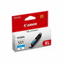 Canon CLI-551YXL / 6446B001 Cartouche d'encre Jaune XL pour imprimante