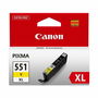 Canon CLI-551YXL / 6446B001 Cartouche d'encre Jaune XL pour imprimante