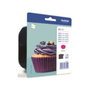 Brother Cartouche d'encre LC123MBP Magenta 600 pages