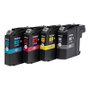 Brother LC123VALBP Value Pack de 4 Cartouches d'Encre (BK/C/M/Y) effort d'économie
