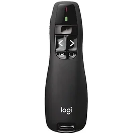 Logitech R400 Télécommande de présentation avec pointeur laser, portée 15 m, compatible Windows XP/7/Vista