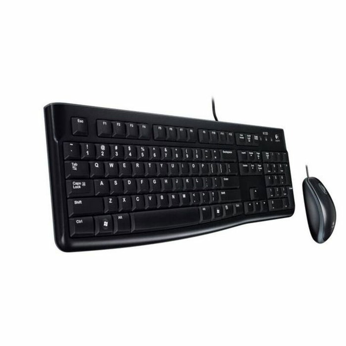 Logitech MK120 Combo Clavier et Souris Noir QWERTY Anglais