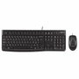 Logitech MK120 Combo Clavier et Souris Noir QWERTY Anglais