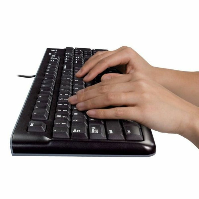 Logitech MK120 Combo Clavier et Souris Noir QWERTY Anglais