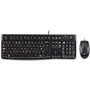 Logitech MK120 Combo Clavier et Souris Noir QWERTY Anglais