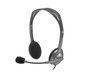 Logitech H111 Casque Stereo avec Microphone Rotatif Réducteur de Bruit - Bandeau Réglable - Connexion Jack 3,5mm 1,8m - 20-20000Hz