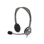 Casques avec Microphone Logitech LGT-H110 Noir Gris