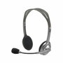 Casques avec Microphone Logitech LGT-H110 Noir Gris