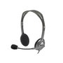 Casques avec Microphone Logitech LGT-H110 Noir Gris