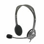 Casques avec Microphone Logitech LGT-H110 Noir Gris