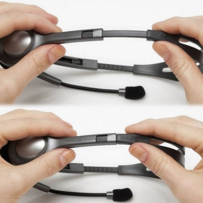 Casques avec Microphone Logitech LGT-H110 Noir Gris Casques avec Microphone Logitech LGT-H110 Noir Gris