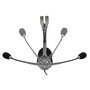 Casques avec Microphone Logitech LGT-H110 Noir Gris