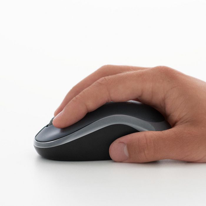 Logitech M185 Souris Sans Fil avec Nano-Récepteur USB, Souris Ambiidextre pour Windows, Mac et ChromeOS, Longévité de Batterie 1 An