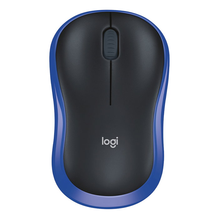 Logitech M185 Souris sans fil Noir/Bleu Logitech M185 Souris sans fil Noir/Bleu