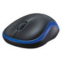 Logitech M185 Souris sans fil Noir/Bleu