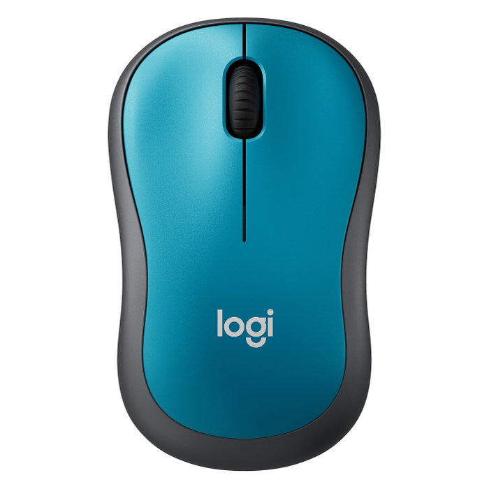 Logitech M185 Souris sans fil Noir/Bleu Logitech M185 Souris sans fil Noir/Bleu