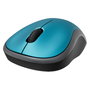 Logitech M185 Souris sans fil Noir/Bleu
