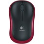 Logitech M185 Souris sans fil optique Rouge