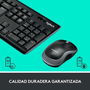 Clavier et Souris Optique Logitech MK270 Noir Espagnol Qwerty QWERTY