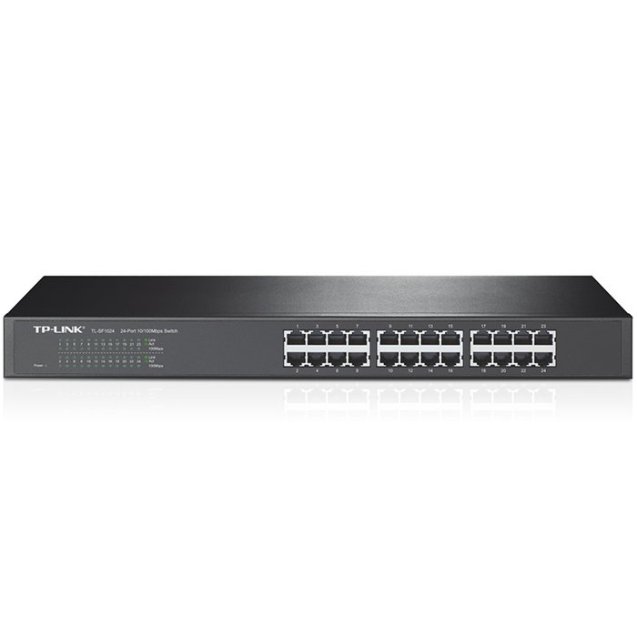 TP-Link Switch 24 ports 10/100 Mbps rackable 19 pouces TL-SF1024 TP-Link Switch 24 ports 10/100 Mbps rackable 19 pouces TL-SF1024
