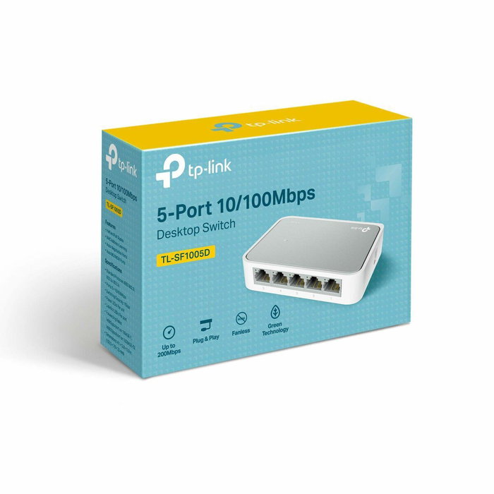 TP-Link TL-SF1005D Switch 5 ports 10/100 Mbps Blanc