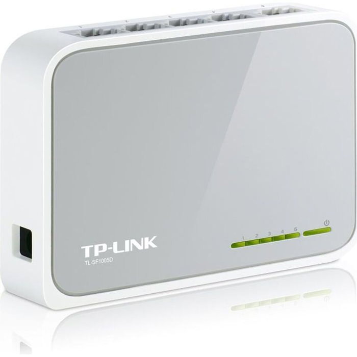 TP-Link TL-SF1005D Switch 5 ports 10/100 Mbps Blanc