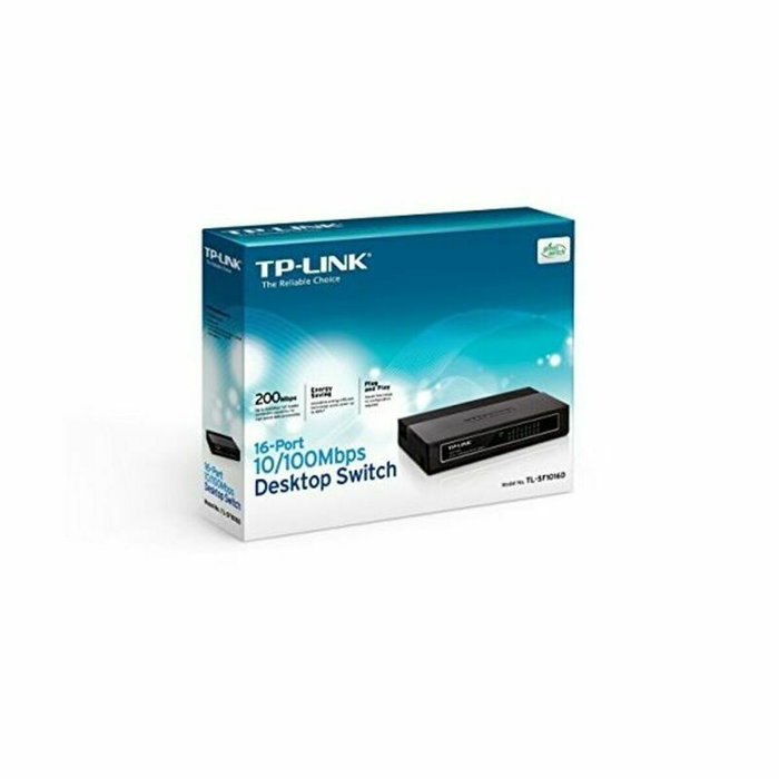TP-Link TL-SF1016D Switch 16 ports 10/100 Mbps TP-Link TL-SF1016D Switch 16 ports 10/100 Mbps
